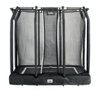 Salta Premium Ground Trampoline met Veiligheidsnet - 214 x 153 cm - Zwart