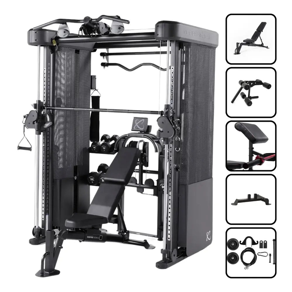 Inspire FT2 Pro Smith Machine Functional Trainer - Package Deal