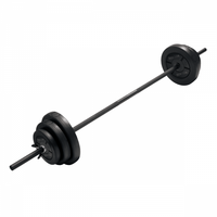 Iron Gym Verstelbare Halterset - 20 kg - 25 mm - Zwart