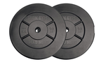 Iron Gym Halterschijven Set  - 2 x 10 kg - 25 mm - Zwart