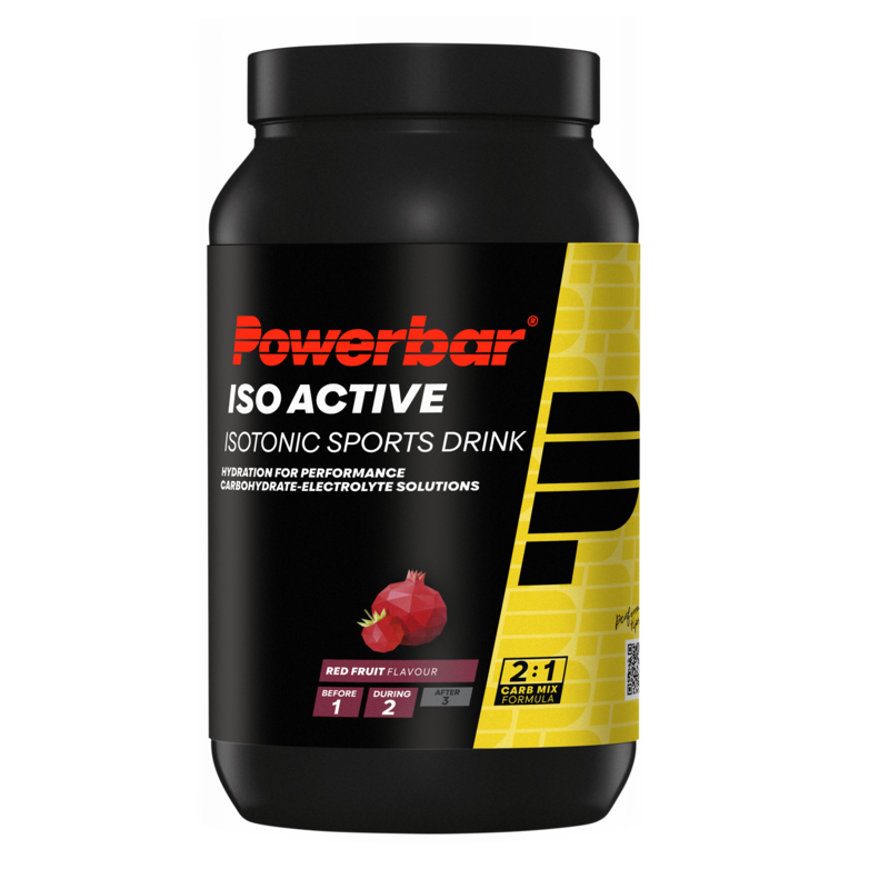 Powerbar Isoactive Sportdrank - 1320 gr - Rood Fruit