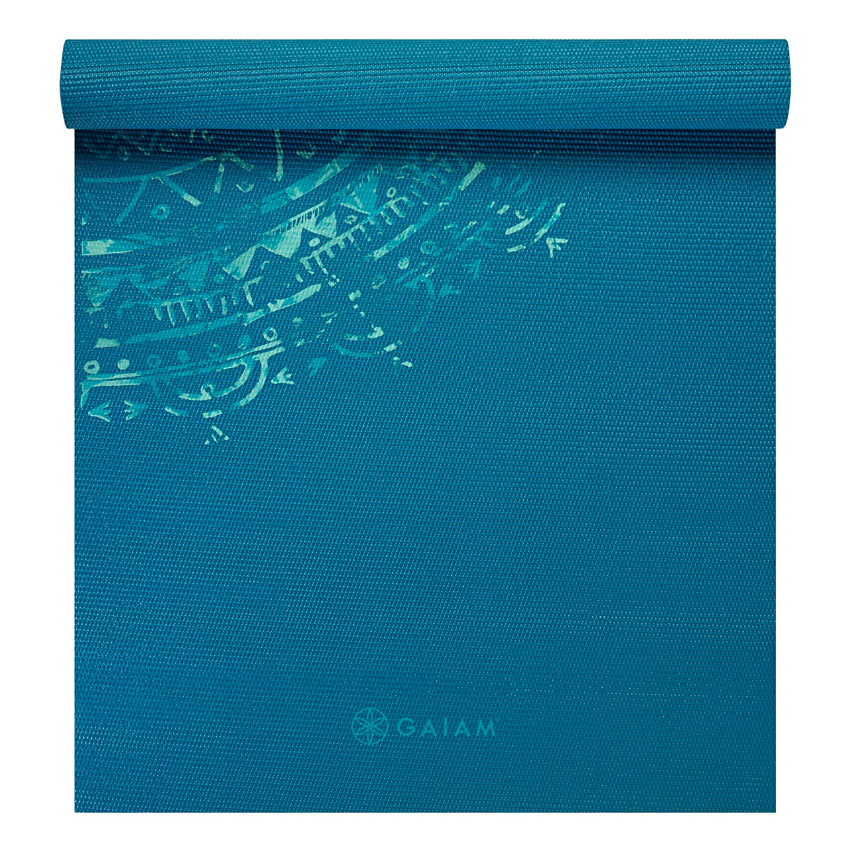 Gaiam Yogamat - 4 mm - Jade Mandala