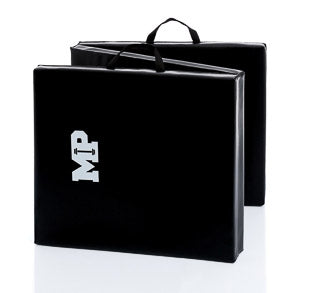 Muscle Power Tri-Fold Mat - Opvouwbare Yogamat - Zwart