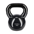 HMS Kettlebell - Gietijzer/Vinyl - 10 kg - Zwart