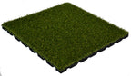 Bos Rubber Kunstgras Tegel - 100 x 100 cm - Groen