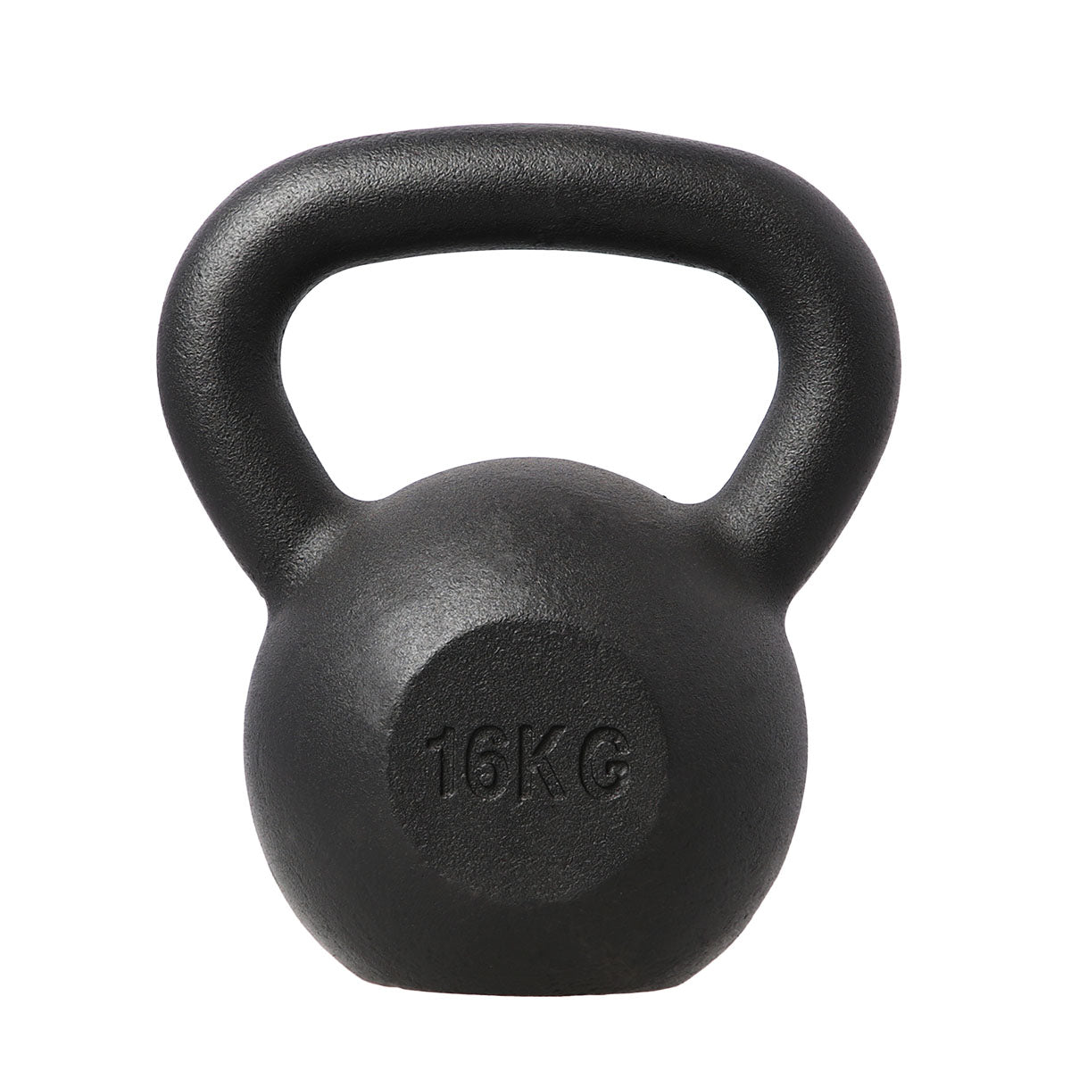HMS Kettlebell - Gietijzer - 16 kg - Zwart