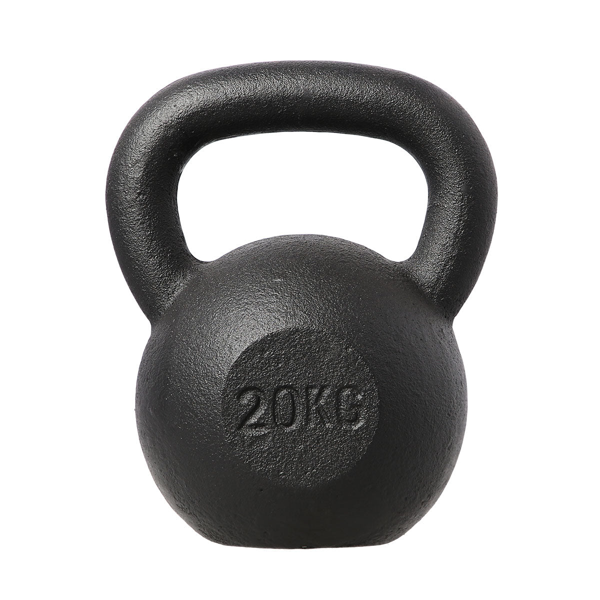 HMS Kettlebell - Gietijzer - 20 kg - Zwart