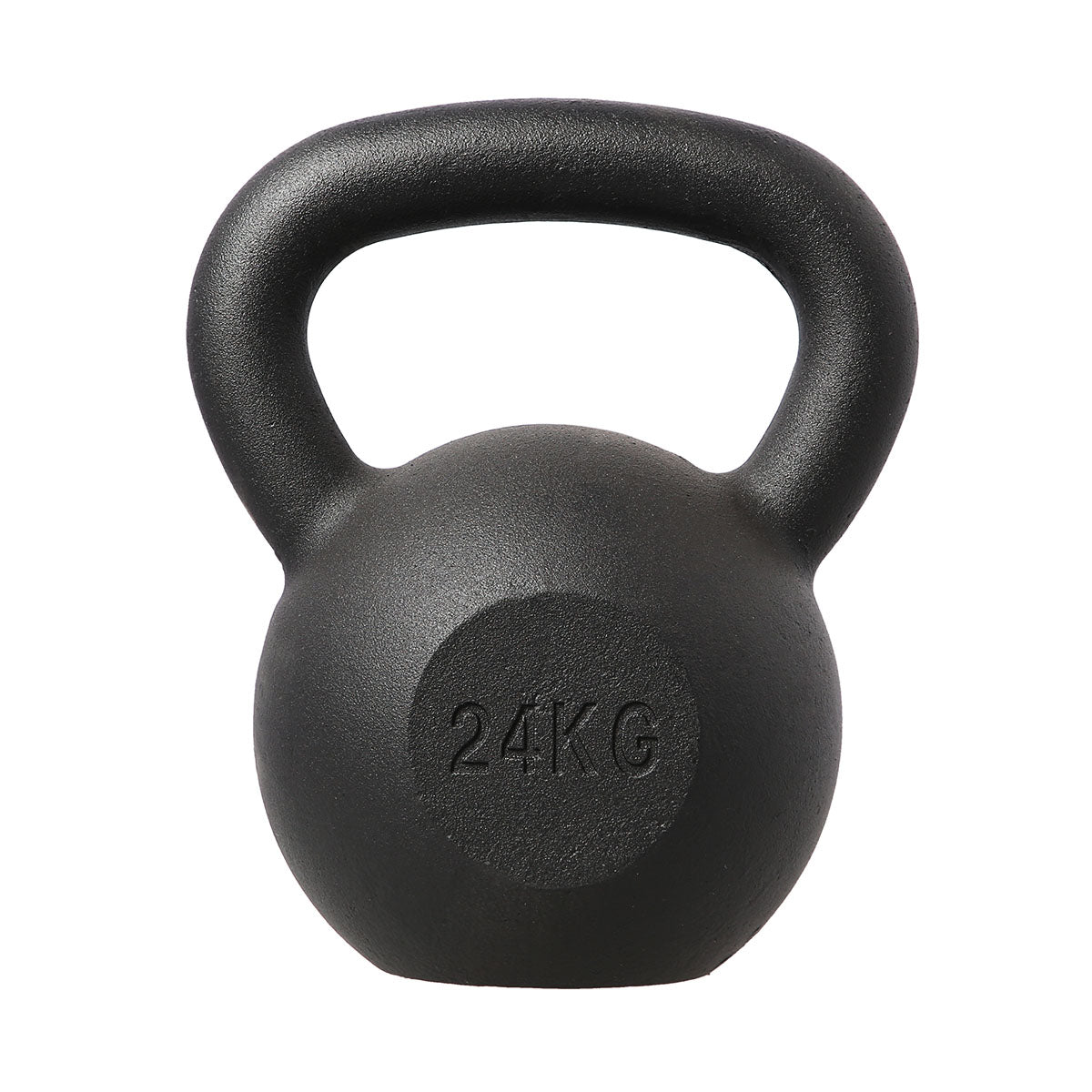 HMS Kettlebell - Gietijzer - 24 kg - Zwart