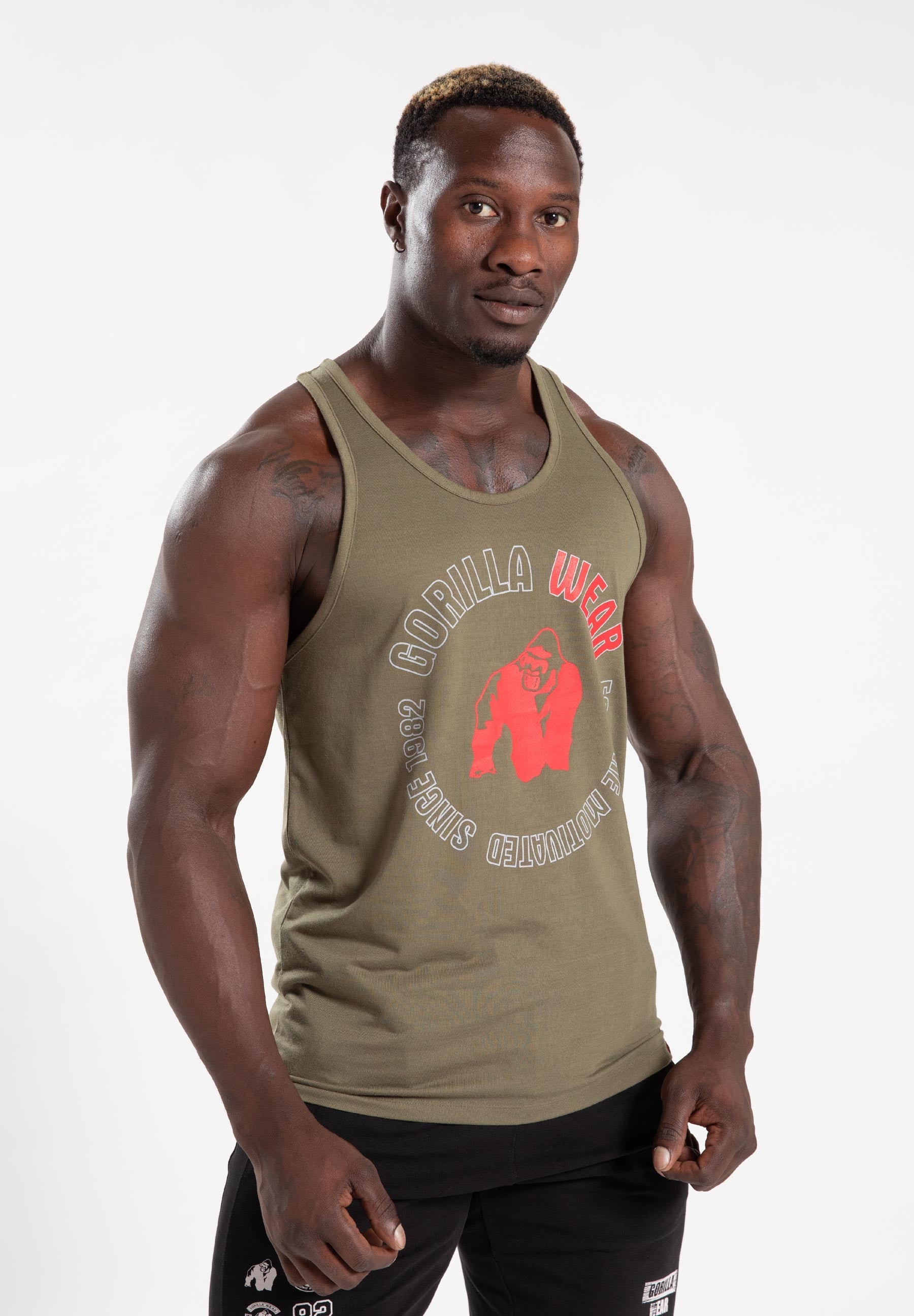 Gorilla Wear Lafayette Tank Top - Legergroen