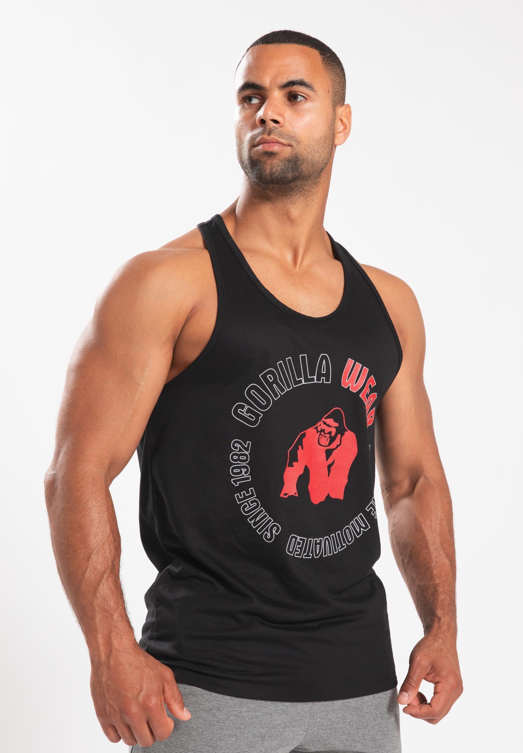 Gorilla Wear Lafayette Tank Top - Zwart