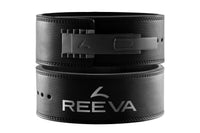 Reeva Lifting Belt van Carbon Leer - Verstelbare RVS Gesp - 13 mm