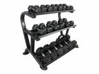 Lifemaxx Hexagon 3-laags Dumbbell Rek