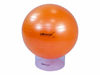 Lifemaxx Gymball - Anti-Burst Fitnessball - 65 cm - Oranje