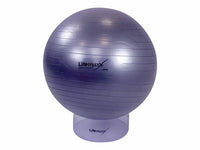 Lifemaxx Gymball - Anti-Burst Fitnessball - 55 cm - Zilver