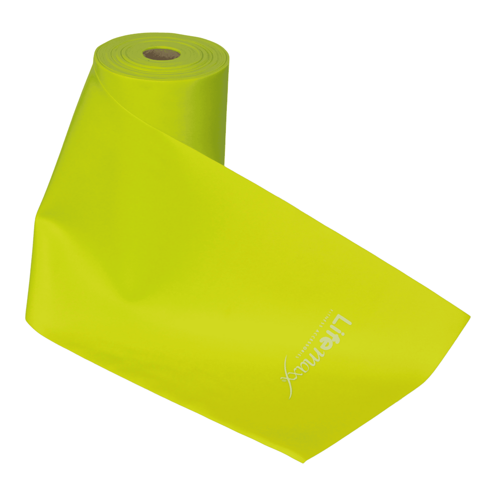 Lifemaxx Flex Band - Licht - 12 meter - Geel