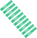 Lifemaxx LMX Mini Weerstandsband - Sterk - Blauw - 10 stuks