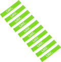 Lifemaxx LMX Mini Weerstandsband - Licht - Groen - 10 stuks
