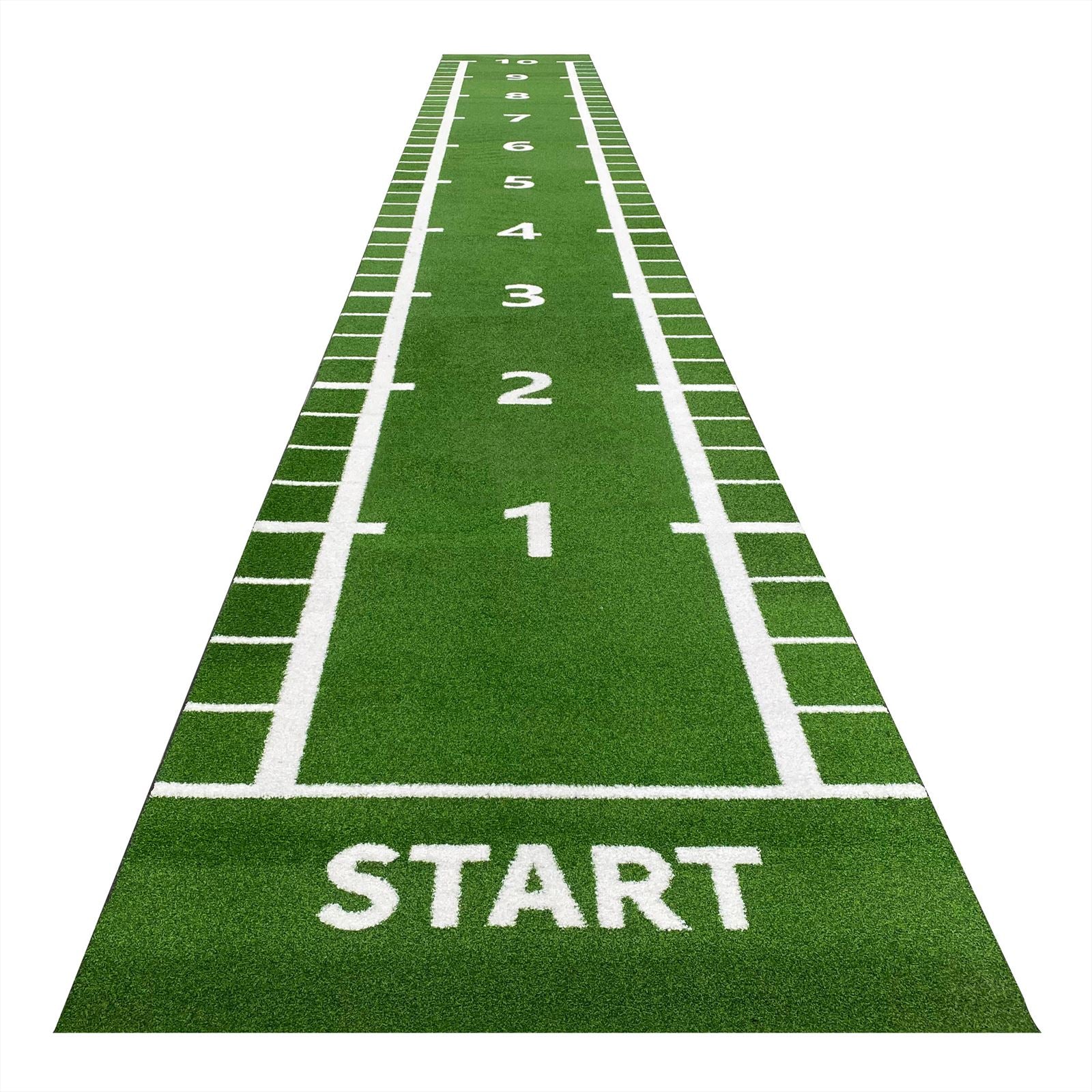 Lifemaxx Sprinttrack - Kunstgras - 1,5 x 11 m - Groen