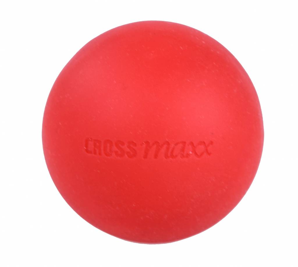 Lifemaxx Crossmaxx Lacrosse Ball - Rood - 6,5 cm