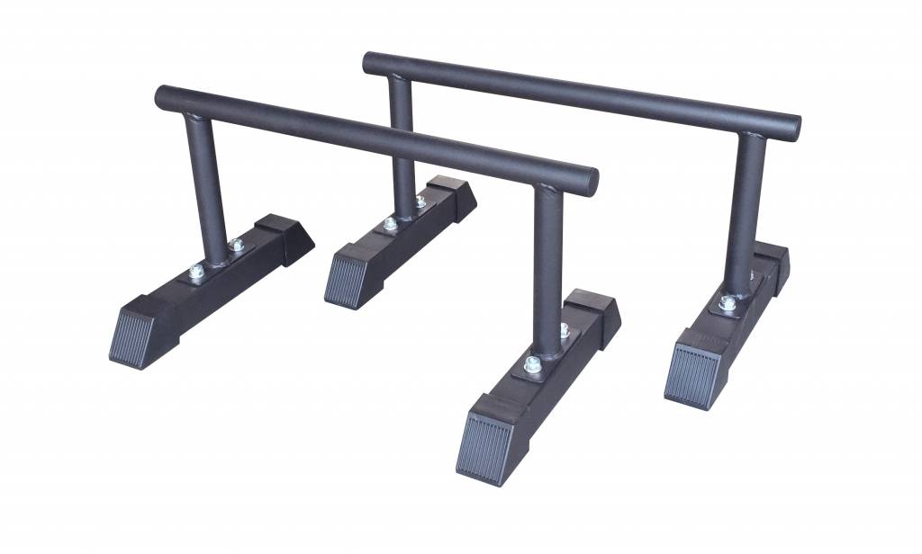 Lifemaxx Crossmaxx Parallettes Set - Zwart
