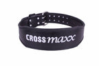 Lifemaxx Crossmaxx Weight Lifting Belt Premium - Leer