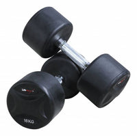 Lifemaxx Vaste Ronde Dumbbell Set 2 x 3 kg