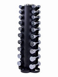 Lifemaxx Dumbbell Toren met Volledige Chroom Dumbbell Set - 1 t/m 10 kg