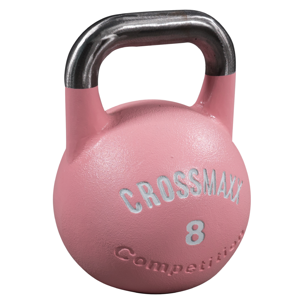 Lifemaxx Crossmaxx Competition Kettlebells - Roze - 8 kg