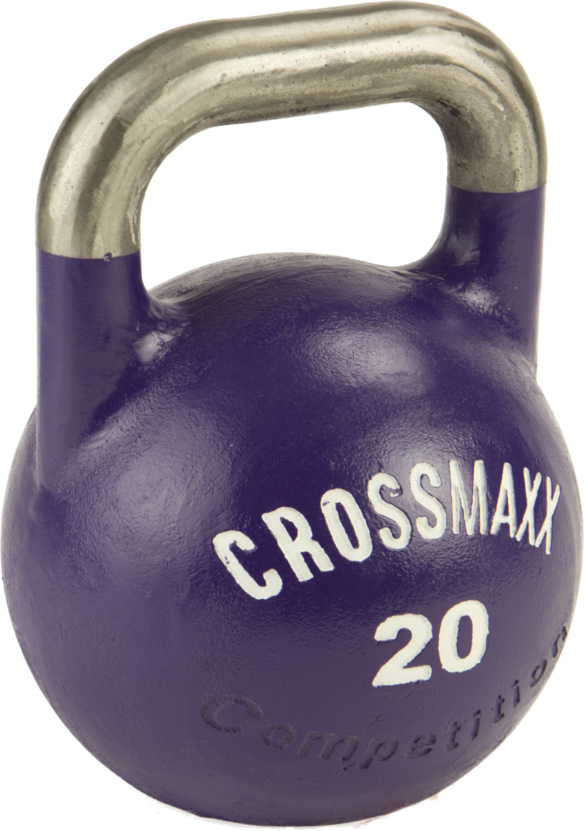 Lifemaxx Crossmaxx Competition Kettlebells - Paars - 20 kg