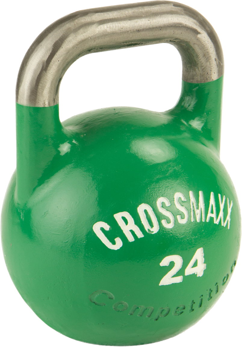 Lifemaxx Crossmaxx Competition Kettlebells - Groen - 24 kg