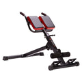 HMS Verstelbare Hyperextension - Zwart/Rood