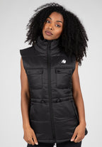 Gorilla Wear Lucia Bodywarmer - Zwart