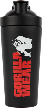 Gorilla Wear Metal Shake Beker - 740 ml - Zwart