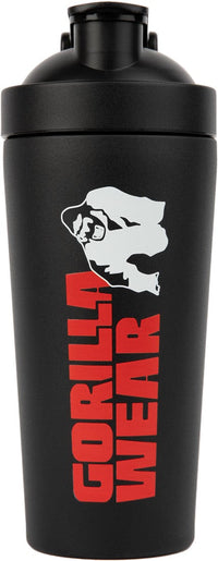 Gorilla Wear Metal Shake Beker - 740 ml - Zwart