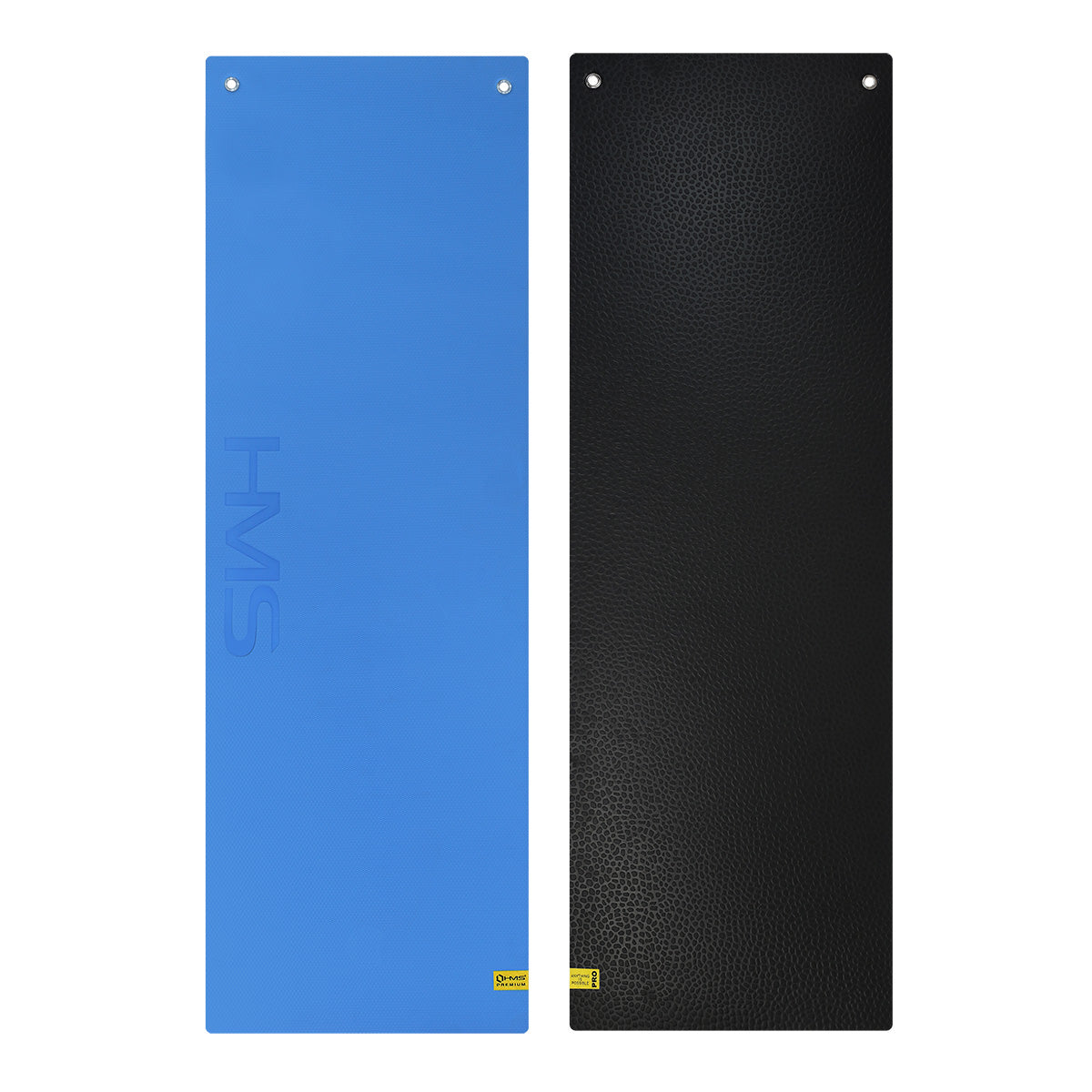 HMS Fitness Mat - Blauw/Zwart - 15 mm - Hoofdafbeelding