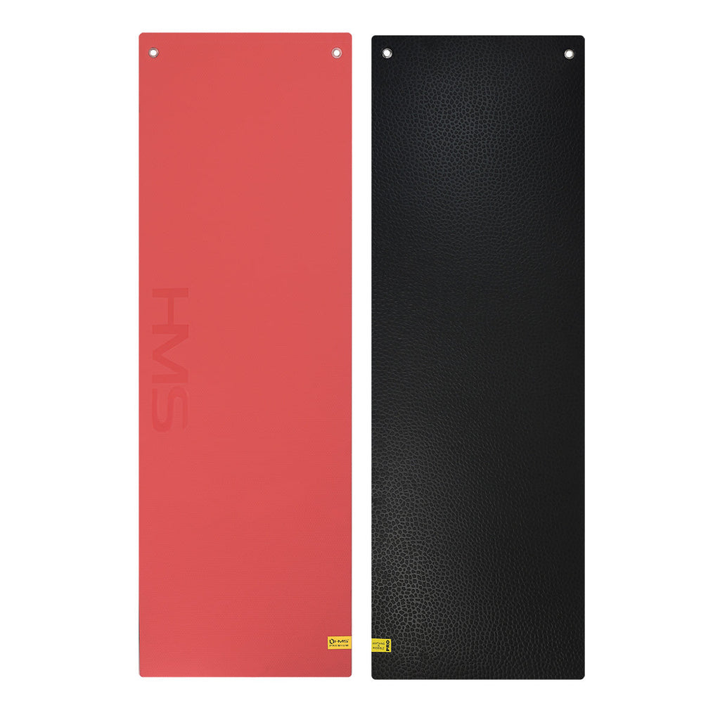 HMS Fitness Mat - Rood/Zwart - 15 mm