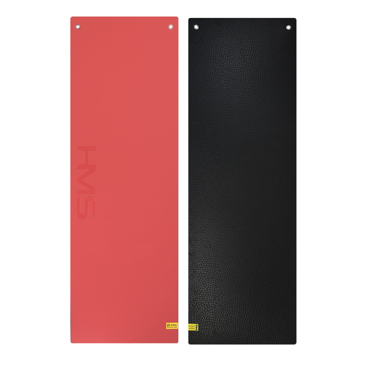 HMS Fitness Mat - Rood/Zwart - 15 mm
