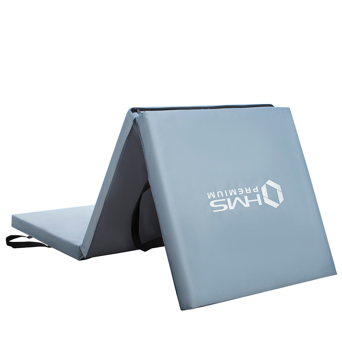 HMS Premium Opvouwbare Fitness Mat - Grijs