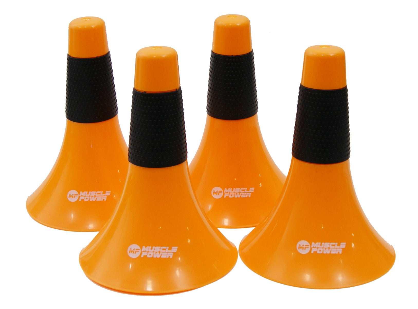 Muscle Power Speed Cones - Oranje - 4 stuks