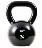 Muscle Power Gietijzeren Kettlebell - Zwart - 24 kg