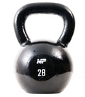 Muscle Power Gietijzeren Kettlebell - Zwart - 28 kg