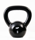 Muscle Power Gietijzeren Kettlebell - Zwart - 8 kg