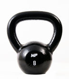 Muscle Power Gietijzeren Kettlebell - Zwart - 8 kg