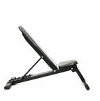Muscle Power Opklapbare Trainingsbank - Zwart
