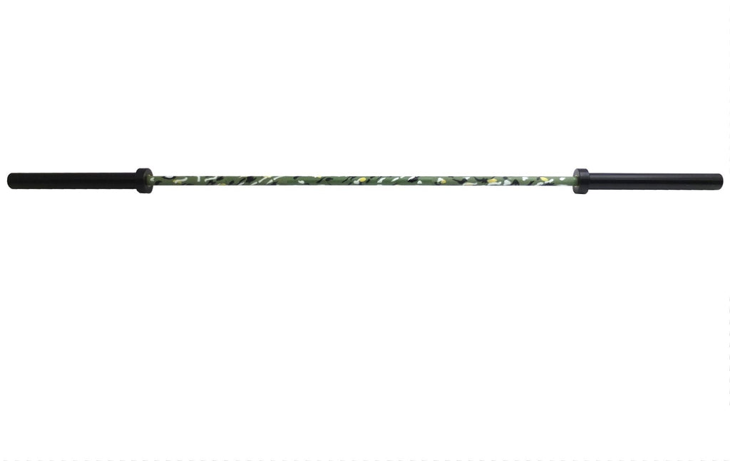 Muscle Power Olympische Halterstang met Camouflage Coating - 20 kg