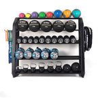 Muscle Power Multi Fitness Opbergsysteem - Zwart
