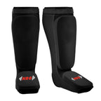 NRG Fitness SIBB Scheenbeschermers Shin & Instep - Zwart
