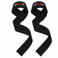 NRG Fitness Lifting Straps - Deadlift Straps - Deluxe Zwart