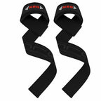 NRG Fitness Lifting Straps - Deadlift Straps - Deluxe Zwart