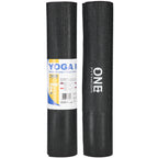 One Fitness Yogamat - Zwart - 6 mm